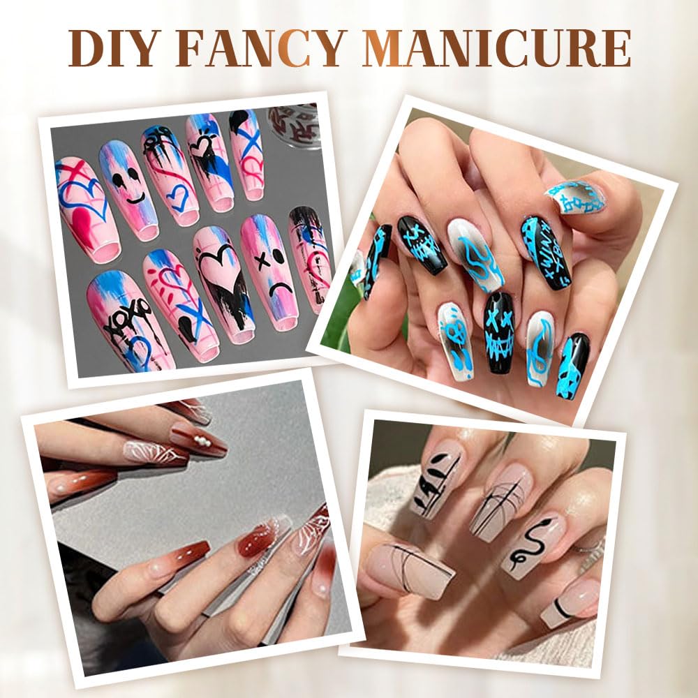 DIY Nail Art Pens – 12 Colors