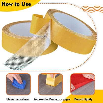 UltraGrip Pro Heavy-Duty Double-Sided Mounting Tape (2 Pcs)